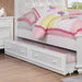 OLIVIA White Trundle - Marjories Furniture (Las Vegas, NV)