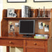 Omnus Oak Hutch - Marjories Furniture (Las Vegas, NV)
