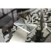 ORLA Silver/Black Dining Table - Marjories Furniture (Las Vegas, NV)