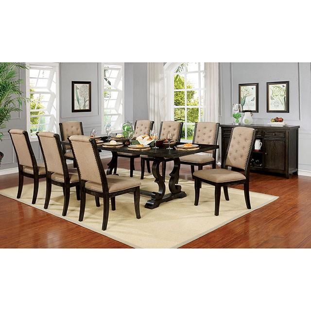 Patience Dark Walnut Dining Table - Marjories Furniture (Las Vegas, NV)