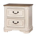 Pembroke Antique Whitewash Night Stand - Marjories Furniture (Las Vegas, NV)
