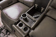 PHINEAS Power Loveseat, Gray - Marjories Furniture (Las Vegas, NV)