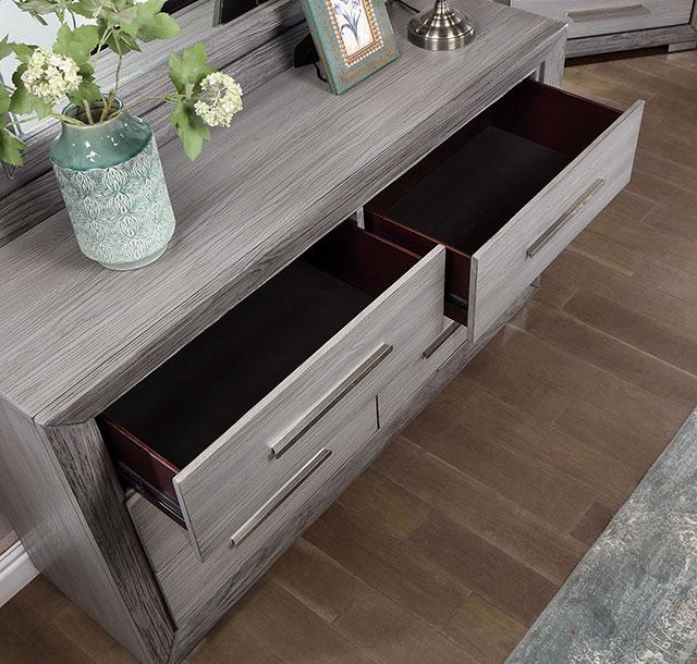 RAIDEN Dresser, Gray - Marjories Furniture (Las Vegas, NV)
