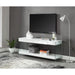 Sabugal White 60" TV Stand - Marjories Furniture (Las Vegas, NV)