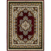 SHINTA Burgundy 5' X 8' Area Rug - Marjories Furniture (Las Vegas, NV)
