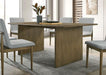 ST GALLEN Dining Table, Natural Tone/Light Gray - Marjories Furniture (Las Vegas, NV)