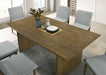 ST GALLEN Dining Table, Natural Tone/Light Gray - Marjories Furniture (Las Vegas, NV)