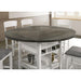 STACIE Counter Ht. Round Dining Table - Marjories Furniture (Las Vegas, NV)