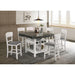 STACIE Counter Ht. Round Dining Table - Marjories Furniture (Las Vegas, NV)