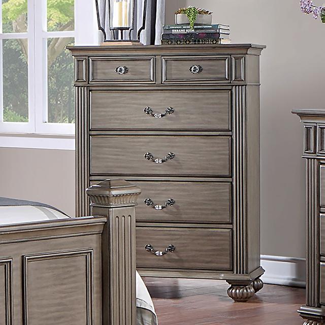SYRACUSE Chest, Gray - Marjories Furniture (Las Vegas, NV)
