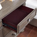 SYRACUSE Night Stand, Gray - Marjories Furniture (Las Vegas, NV)