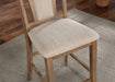 UPMINSTER Counter Ht. Chair (2/CTN), Natural Tone/Beige - Marjories Furniture (Las Vegas, NV)