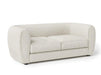VERDAL Loveseat, Off-White - Marjories Furniture (Las Vegas, NV)