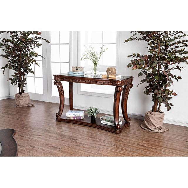 Walworth Dark Oak Sofa Table - Marjories Furniture (Las Vegas, NV)