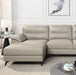 MOHLIN Sectional, Taupe - Marjories Furniture (Las Vegas, NV)