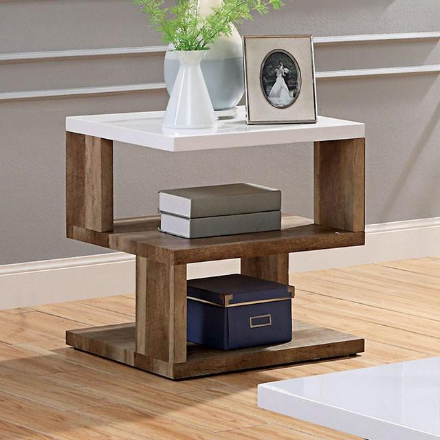 MAJKEN End Table - Marjories Furniture (Las Vegas, NV)