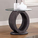 Lodia Gray End Table - Marjories Furniture (Las Vegas, NV)