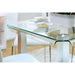 Richfield II Silver/Chrome Counter Ht. Table - Marjories Furniture (Las Vegas, NV)