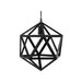 Mea Black Ceiling Lamp - Marjories Furniture (Las Vegas, NV)