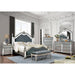 Azha Silver/Gray Bench - Marjories Furniture (Las Vegas, NV)