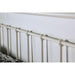 IRIA Vintage White Cal.King, E.King, & Full Bed - Marjories Furniture (Las Vegas, NV)
