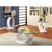 LODIA III White Coffee Table, White - Marjories Furniture (Las Vegas, NV)