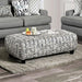 Verne Pattern Ottoman - Marjories Furniture (Las Vegas, NV)