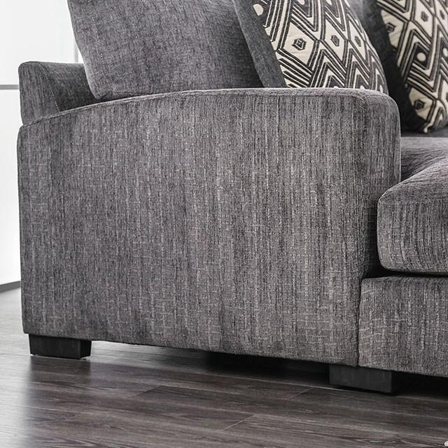 Kaylee Gray U-Shaped Sectional - Marjories Furniture (Las Vegas, NV)
