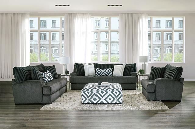 Loughton Ottoman - Marjories Furniture (Las Vegas, NV)