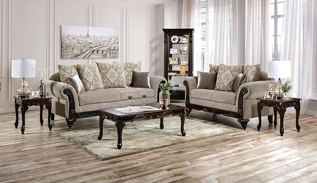 PANOZZO Loveseat - Marjories Furniture (Las Vegas, NV)