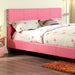 Evans Bed Espresso & Pink - Marjories Furniture (Las Vegas, NV)