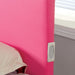 Evans Bed Espresso & Pink - Marjories Furniture (Las Vegas, NV)