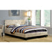 Evans E.King & Cal.King Bed Espressso, White, & Camel - Marjories Furniture (Las Vegas, NV)
