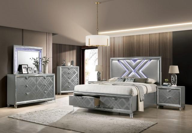 EMMELINE Mirror w/ LED Lights - Marjories Furniture (Las Vegas, NV)