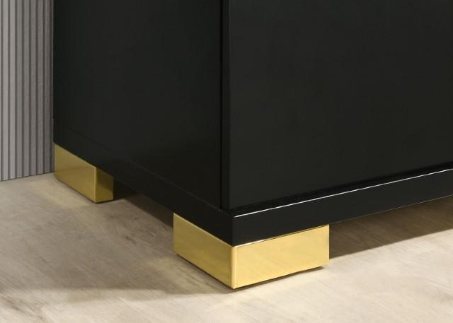 Lillestrom Bed Black - Marjories Furniture (Las Vegas, NV)