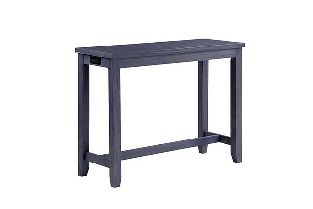 Caerleon 3 & 4 Piece Counter Ht. Set Gray & Blue - Marjories Furniture (Las Vegas, NV)