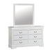 Louis Philippe Dresser White - Marjories Furniture (Las Vegas, NV)