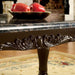 Brampton Espresso/Black Faux Sofa Table - Marjories Furniture (Las Vegas, NV)