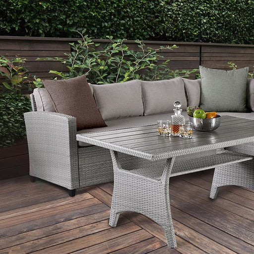 Kimara 3 & 5 Piece. Patio Dining Set - Marjories Furniture (Las Vegas, NV)