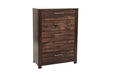 Liihen Chest in Mahogany - Marjories Furniture (Las Vegas, NV)