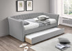 Liihcc Day Bed/Light Grey Burplap in Light Grey / Na - Marjories Furniture (Las Vegas, NV)