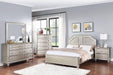 Mcraft Queen Bed in Silver - Marjories Furniture (Las Vegas, NV)