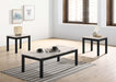Liihfd 3-Pcs Coffee Table Set in Marble White - Marjories Furniture (Las Vegas, NV)