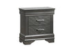 Liihfd Night Stand in Dark Gray - Marjories Furniture (Las Vegas, NV)