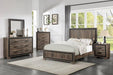 Chuint Dresser in Brown Rustic + Rustic Charcoal - Marjories Furniture (Las Vegas, NV)