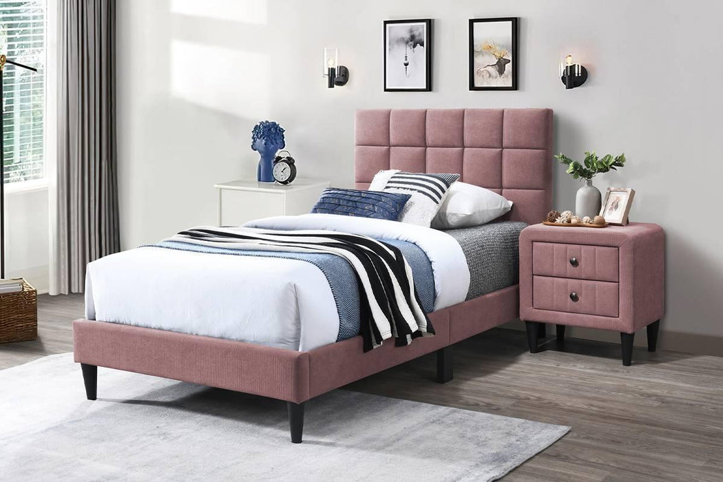 Liihcc Full Bed in Pink - Marjories Furniture (Las Vegas, NV)
