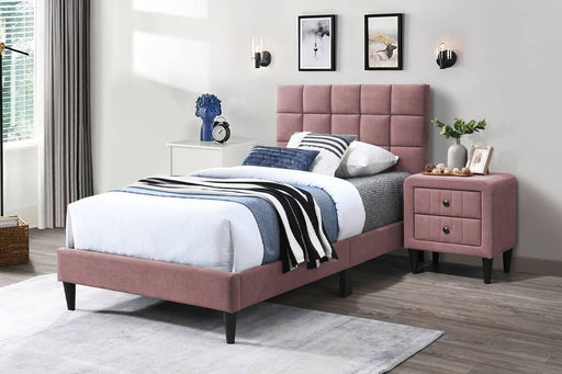 Liihcc Twin Bed in Pink - Marjories Furniture (Las Vegas, NV)