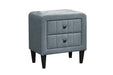 Liihcc Night Stand in Gray - Marjories Furniture (Las Vegas, NV)