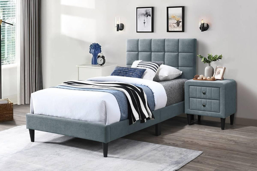 Liihcc Full Bed in Gray - Marjories Furniture (Las Vegas, NV)