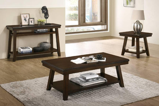 Liihct End Table in Walnut - Marjories Furniture (Las Vegas, NV)